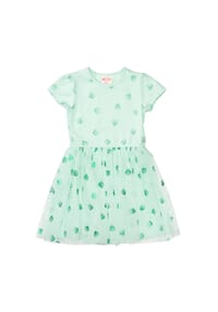 JETTE - Shirtkleid, Tüll, für Kinder - 514  ICE GREEN