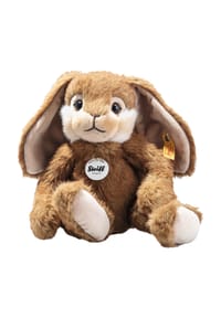 Steiff - Kuscheltier "Bommel Schlenker-Hase", 28 cm - BRAUN