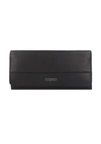 mano Don Romeo - Don Romeo Geldbörse RFID Leder 18 cm - schwarz