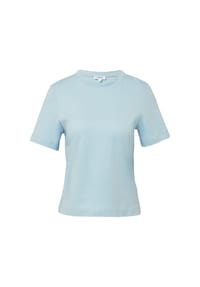 s.Oliver - T-Shirt, cropped, Damen - 0100  WHITE