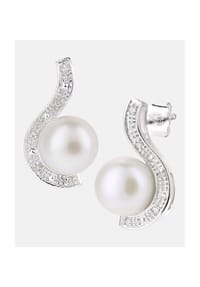 Diamant L'eternel - Ohrstecker, mit Diamant, 375 Weißgold - white gold