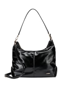 L.CREDI PRAG - Schultertasche, Emblem, für Damen - SCHWARZ