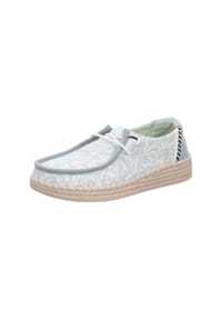 HEY DUDE - Slipper Wendy - green/white
