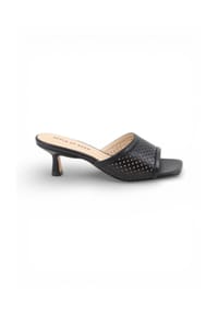Apple of Eden - Pantoletten HOLLEY Slip-on-Pantolette mit elegantem Kitten-Absatz - BAUNILHA