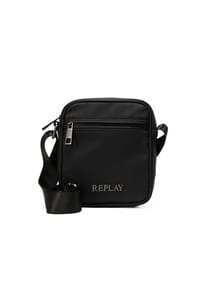 REPLAY - Lederimitat Taschen - Schwarz Kombi