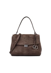Marc O'Polo - Schultertasche Leder 45 cm - burnt coffee