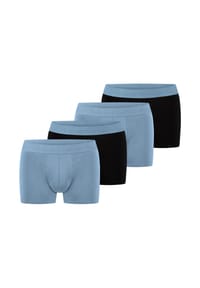 bruno banani - Retro Short / Pant 4er Pack Flowing - Cranberry