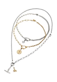 LEONARDO - Clip&Mix Damen Armband "Tinca Clip&Mix 021795", Edelstahl - silber
