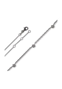 ONE ELEMENT Symbols of Strength - Halskette Rundankerkette aus 925 Silber 45 cm - silber