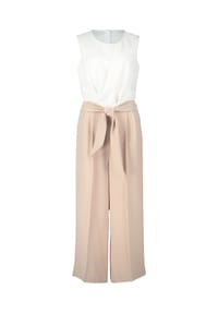 Jumpsuit ohne Arm - Patch Black/Cream