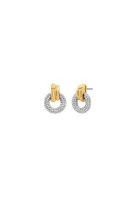 MICHAEL KORS PREMIUM - Michael Kors Torus Hängeohrringe für Damen mit Pavé, MKJ8533931 - Silber