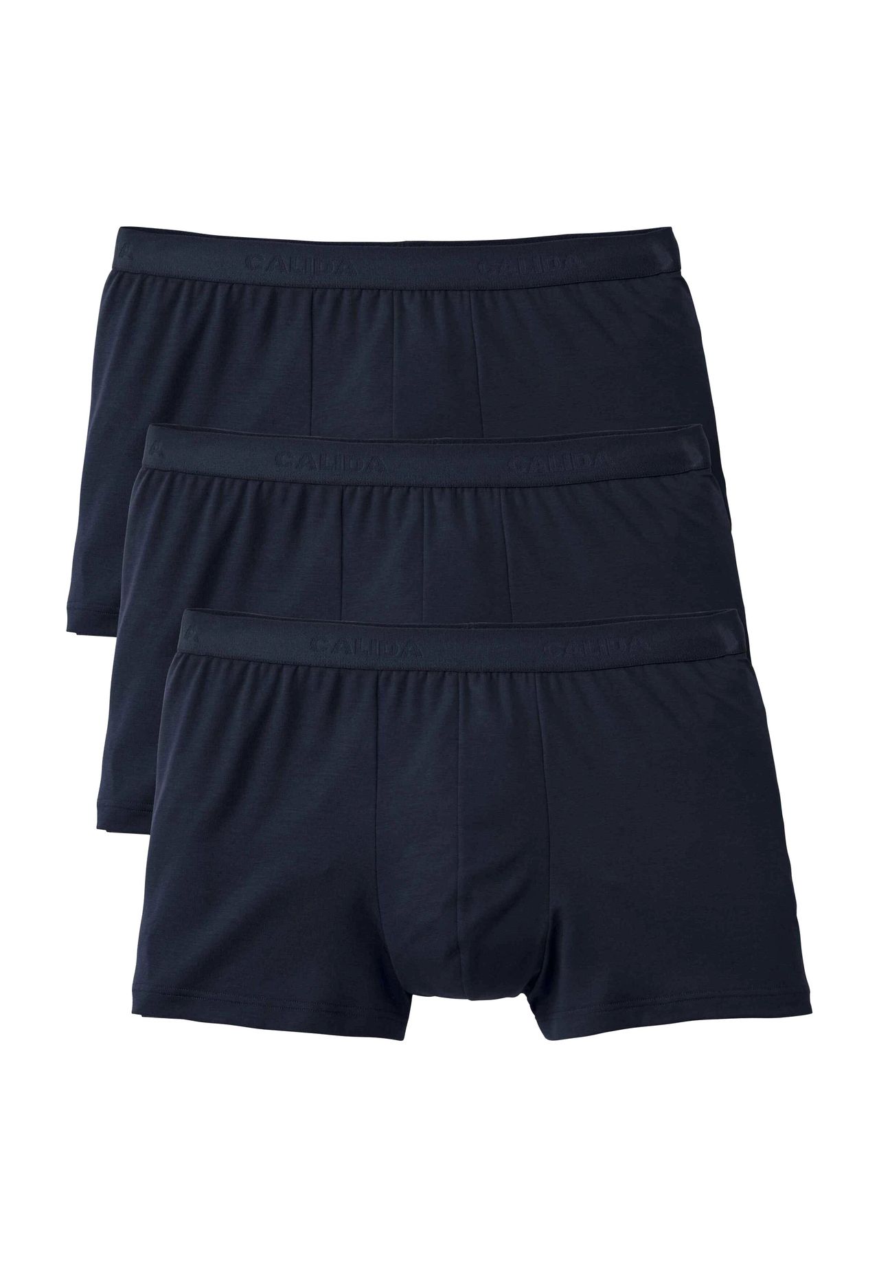 Calida Herren 3P Natural Benefit Boxer Marine Baumwolle XX-Large - Bild 8