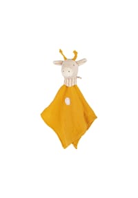 sigikid® - Schnuffeltuch Trösterchen Giraffe Baby Geschenk ,  für Babys und Kleinkinder - gelb