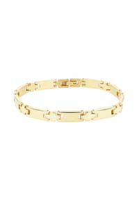 Adelia's Bold Style - Armband – Gliederarmband aus Edelstahl 20 cm - gold