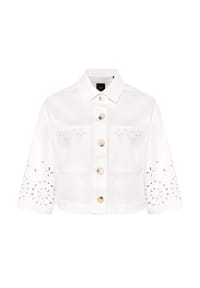 zero - Blazer-Jacke mit 3/4 Arm - Patch Cream/Cream