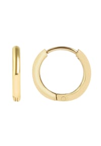 Adelia's - Adelia's Unisex Creolen aus Edelstahl - gold