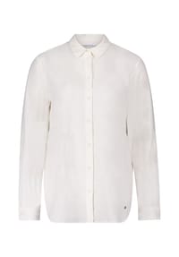 BETTY & CO - Leinenbluse langarm - Weiß