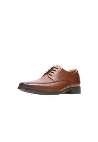 CLARKS® - Schnürschuh "Tilden Walk", für Herren - 04  DARK TAN LEA