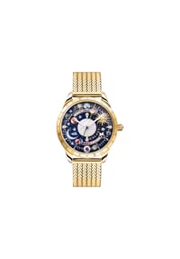 Thomas Sabo Glam & Soul - Uhr Cosmic Amulet mit Zifferblatt in Dunkelblau - goldfarben, blau