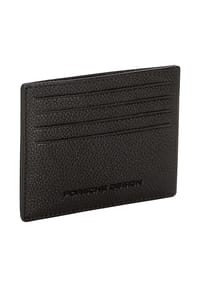 PORSCHE DESIGN Voyager - Voyager Kreditkartenetui RFID Schutz Leder 10 cm - black