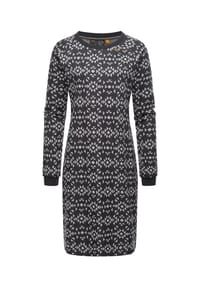 ragwear™ - Sweatkleid Dassa Aztec - Dark Grey
