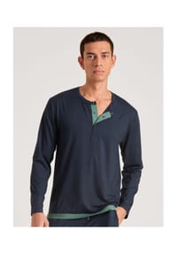 CALIDA - Herren Langarm-Shirt DSW Balancing - dark sapphire