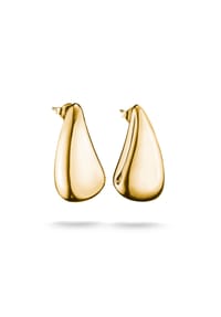Thomas Sabo - Ohrringe in Tropfenform - gelbgoldfarben