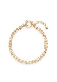 LEONARDO - Damen Armband Lizzy, Edelstahl - GOLD