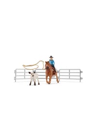 schleich® - Farm World - Team Roping mit Cowgirl - 