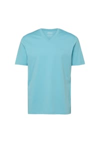 s.Oliver - T-Shirt, V-Ausschnitt, für Herren - 0100 WHITE