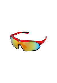 YEAZ - Sport-Sonnenbrille rot/schwarz/rot SUNRAY - rot