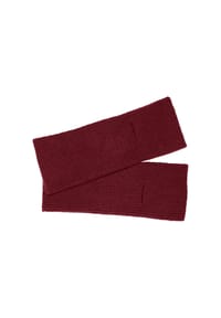 SEEBERGER - Cashmere Stulpen in 1x1 Rippenstruktur 19373-0 - cassis
