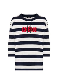 olsen - Sweatshirt, Tunnelzug, für Damen - 40173 INK BLUE