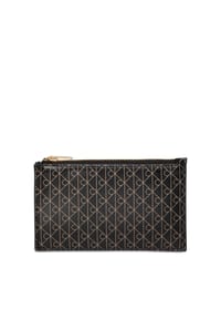 Calvin Klein COATED EMBLEM - Kartenetui , Reißverschluss, für Damen - 2XABLACK AOP