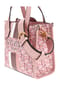 GUESS SILVANA 2 Henkeltasche, Druckknopf, Logo-Muster, für Damen Bild 3