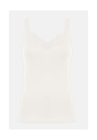 mey - Unterhemd Emotion Elegance, V-Ausschnitt, für Damen - 1 WEISS