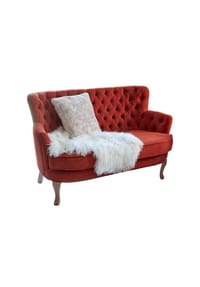 LOBERON - Sofa Calgary rot - rot