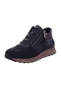 rieker - Halbschuhe, Keilabsatz, Kunstleder, für Damen - 00 SCHWARZ/SCHWAR