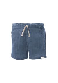maximo® - GOTS MINI-Shorts,Musselinstoff - altindigo-weiß-streifen