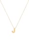 elli. Halskette Buchstabe J Initialen Trend Minimal 925 Silber Bild 2