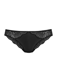 LASCANA - Aurora Slip, Spitze, uni, für Damen - BLACK