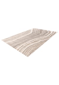Kayoom - Wohnzimmer Teppich – Kurzflorteppich Chalk 225 in silber - beige - silber - beige