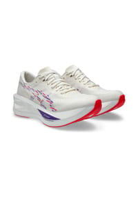 asics - Laufschuhe SONICBLAST - cream/blue fade