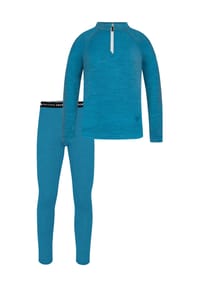 normani® - Merino Oberteil „Nyapari“ und Merino Hose „Mackay“ - Blau