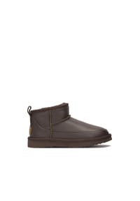 Kazar - Schneestiefel aus Leder mit Wollisolierung - Dunkelbraun