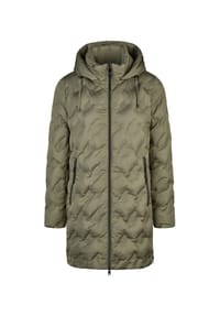 BARBARA LEBEK - Mantel mit modernem Steppmuster - 220 CREAM
