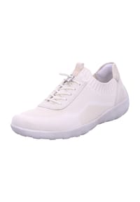 remonte® - Sneaker, Zuglasche, Leder-Einsätze, für Damen - jeans/adria/silver