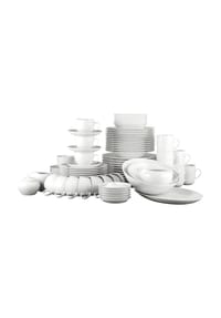 Seltmann Weiden Kombiservice Rondo Liane 84er Set weiß - RONDO - weiß