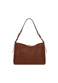 FURLA Sfera Soft - Sfera Soft Shopper Tasche Leder 40 cm - cognac h