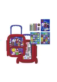 MARVEL - Spidey CreativeCase Zeichenkoffer – Rollkoffer & Schreibset - Mehrfarbig 22.0 X 25.5 X 9.0 cm